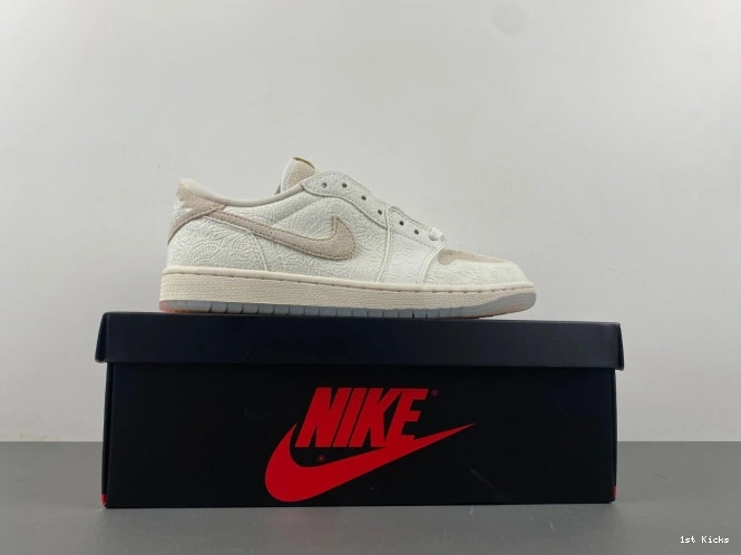 1st Kicks Shoes Chris Jordan OG 1 FZ0455-200 Retro Low Paul 0719